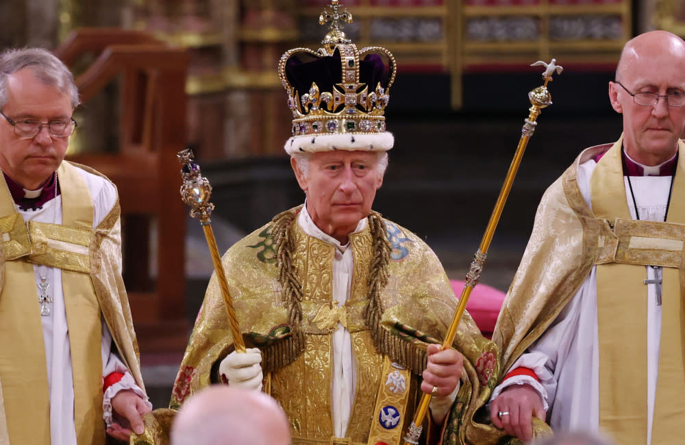 King Charles II is crowned credit:Bang Showbiz