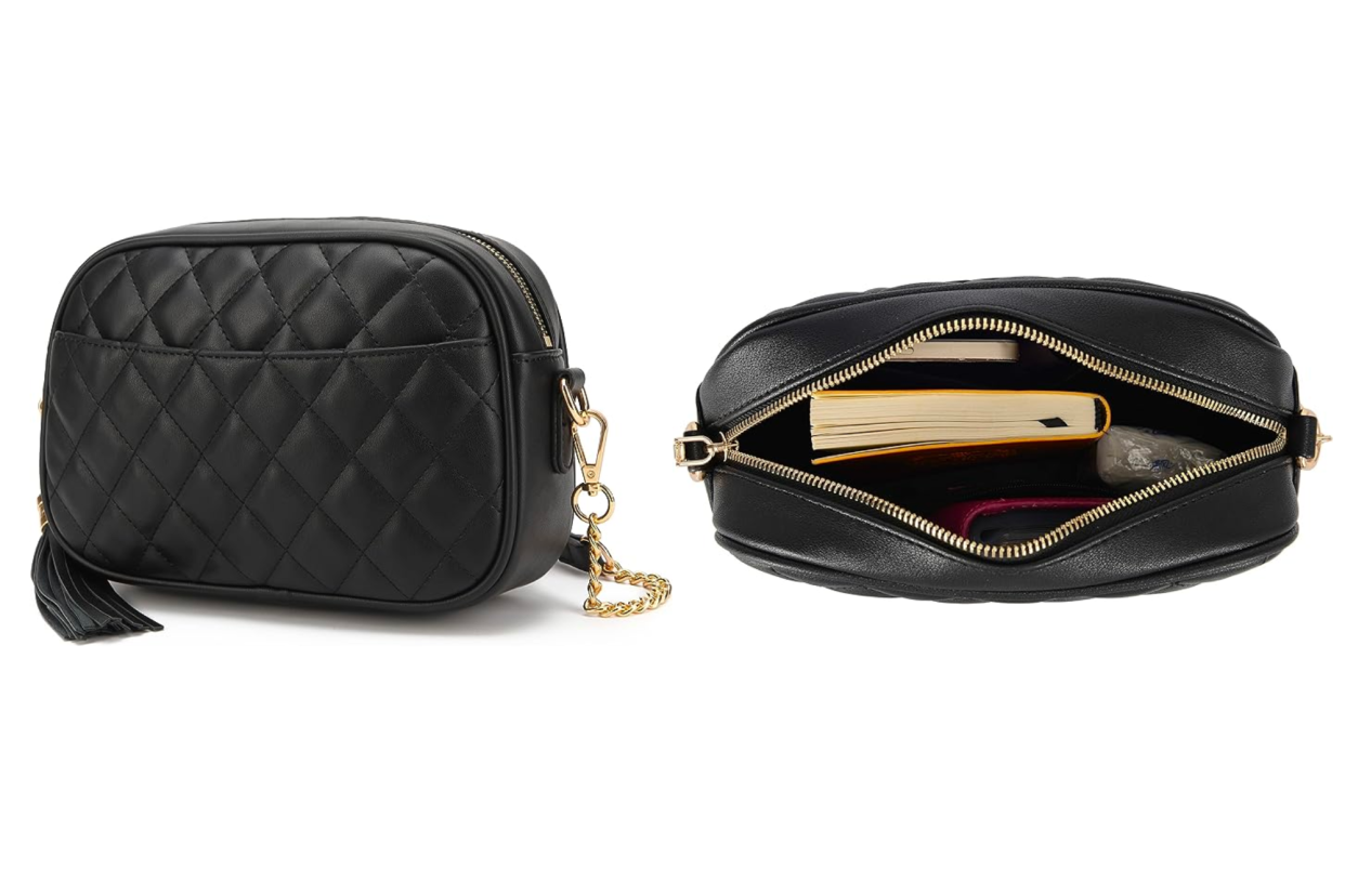 Lola Mae Quilted Crossbody Bag