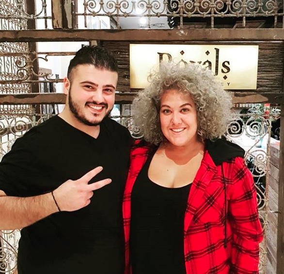 Casey thanked the team at Royals Hair in Sydney for her transformation and joked she was “30 going on grey”. Source: Instagram / caseydonovan88