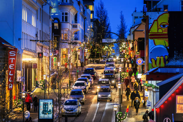 Christmas time, Reykjavik, Iceland