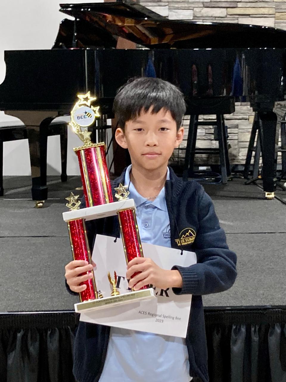 Tyler Tang won the March 2023 Regional Spelling Bee in Rolla, which made him eligible to compete for the Scripps National Spelling Bee.