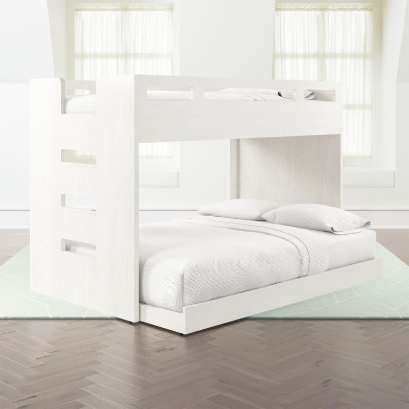 <p><a href="https://go.redirectingat.com?id=74968X1596630&url=https%3A%2F%2Fwww.crateandbarrel.com%2Fabridged-white-glaze-twin-over-full-bunk-bed-with-left-ladder%2Fs222558&sref=https%3A%2F%2Fwww.elledecor.com%2Fshopping%2Fg27469653%2Floft-beds-for-adults%2F" rel="nofollow noopener" target="_blank" data-ylk="slk:Shop Now;elm:context_link;itc:0;sec:content-canvas" class="link ">Shop Now</a></p><p>Abridged Bunk Bed</p><p>crateandbarrel.com</p><p>$1898.00</p>