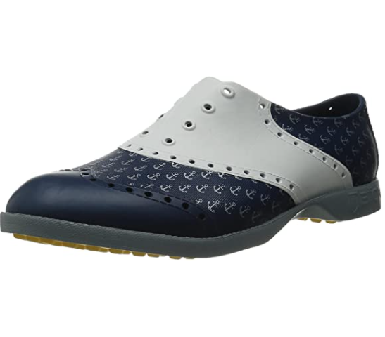 4) Biion Oxford Pattern Golf Shoes