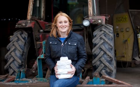 Cheesemaker Claire Burt