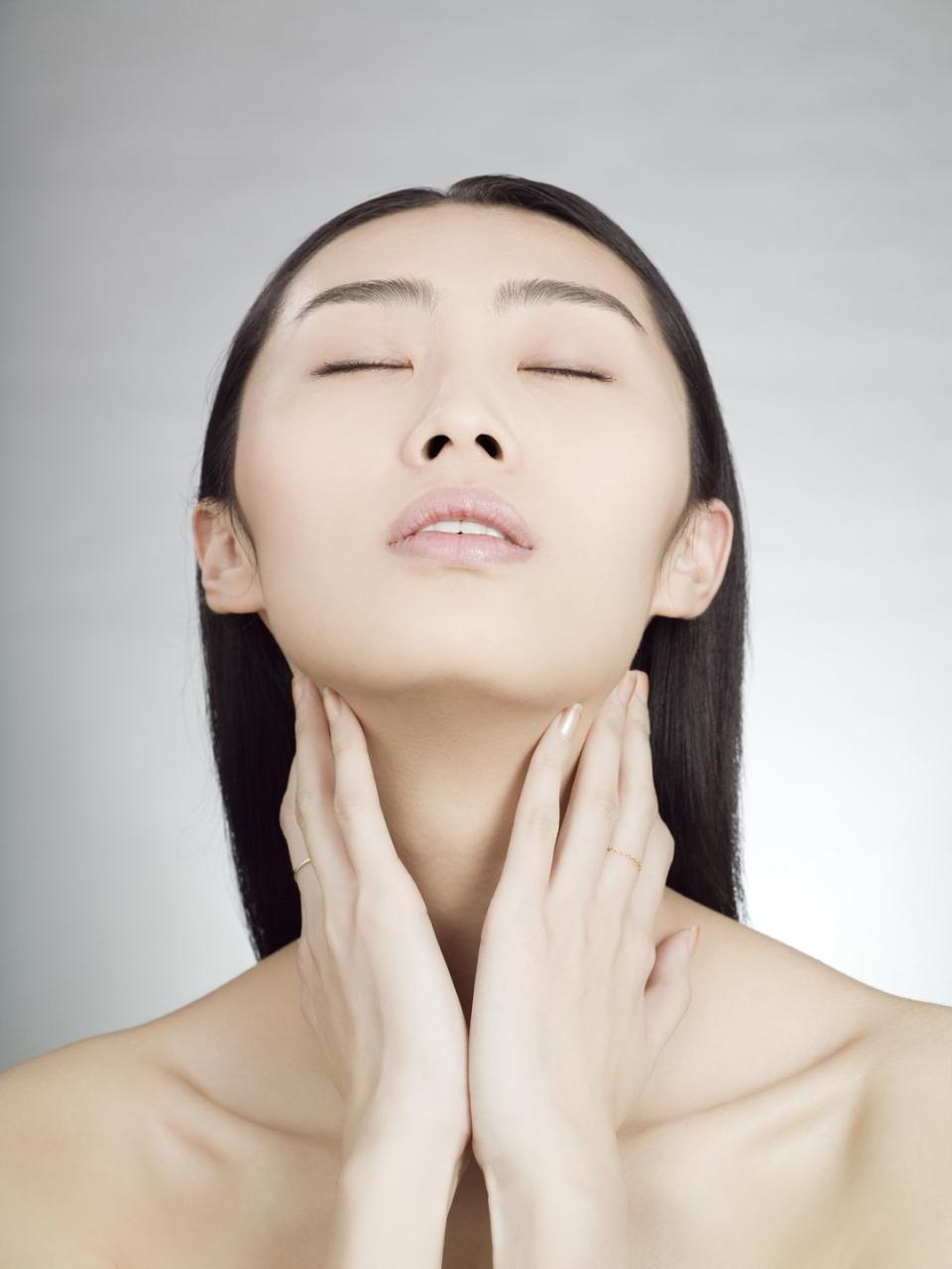 <p>You shouldn’t be able to see your thyroid from the outside, so a lump that appears in the lower part of your neck or slightly off to one side could be a thyroid mass. “You might see it move up and down when you swallow,” says Erich P. Voigt, M.D., director of the division of general and sleep otolaryngology at NYU Langone Health. Most are benign (meaning you don’t have cancer), but a large one, called a goiter, may eventually make it hard to swallow or breathe. Depending on the size, your doctor may advise a watch-and-wait approach, prescribe medication or (in certain cases) recommend surgery.</p>