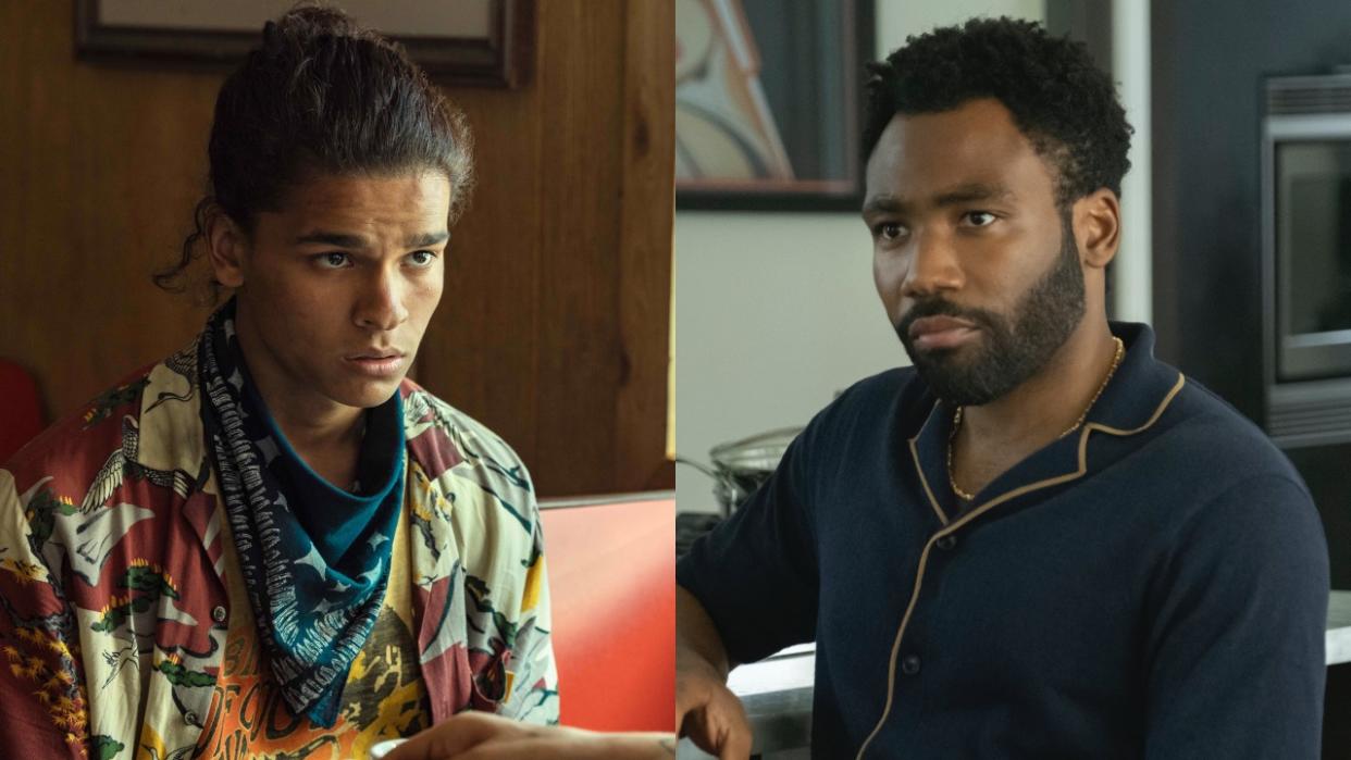  D'Pharaoh Woon-A-Tai and Donald Glover on Reservation Dogs and Atlanta, respectively. 