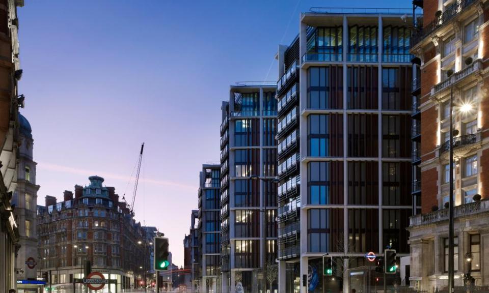 The exclusive One Hyde Park development in London