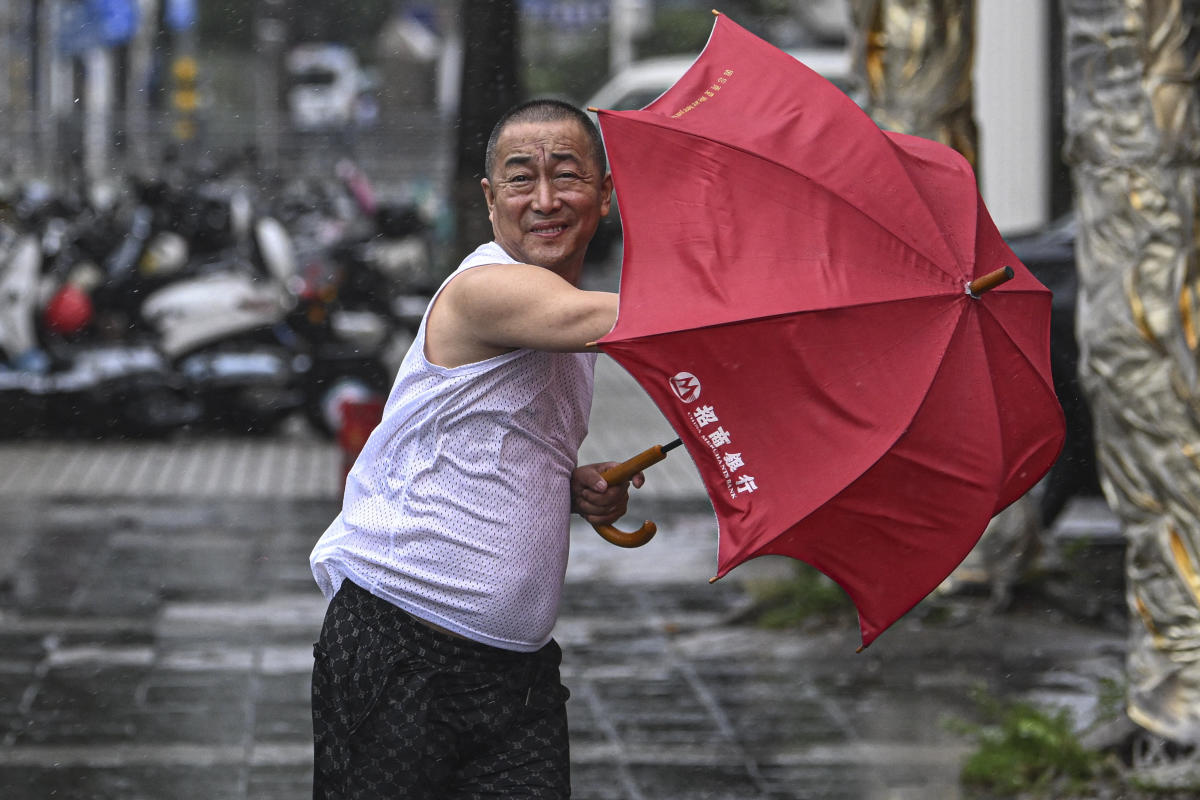 One million people have to be relocated after Typhoon Yagi makes landfall twice in southern China