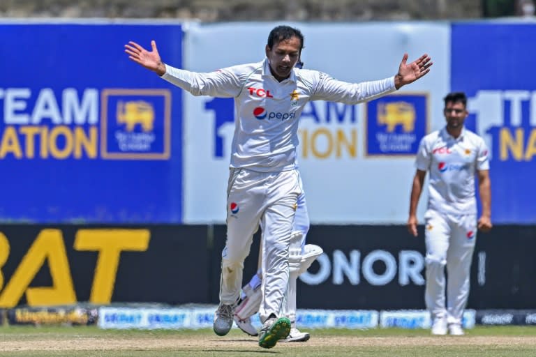 Pakistan spinner Noman Ali was hospitalised in Australia (Ishara S. KODIKARA)