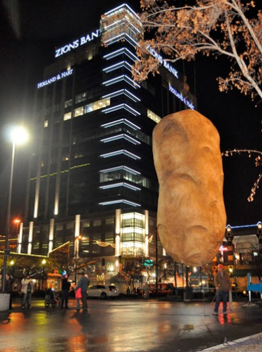 A huge potato will be dropped in Boise, Idaho on New Year's Eve.