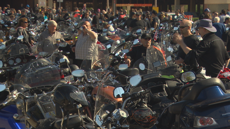 'Leather-clad dudes' raise money, awareness for prostate cancer with Motorcycle Ride for Dad