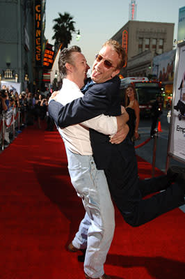 Harland Williams and Andy Dick at the LA premiere of Lionsgate Films' Employee of the Month