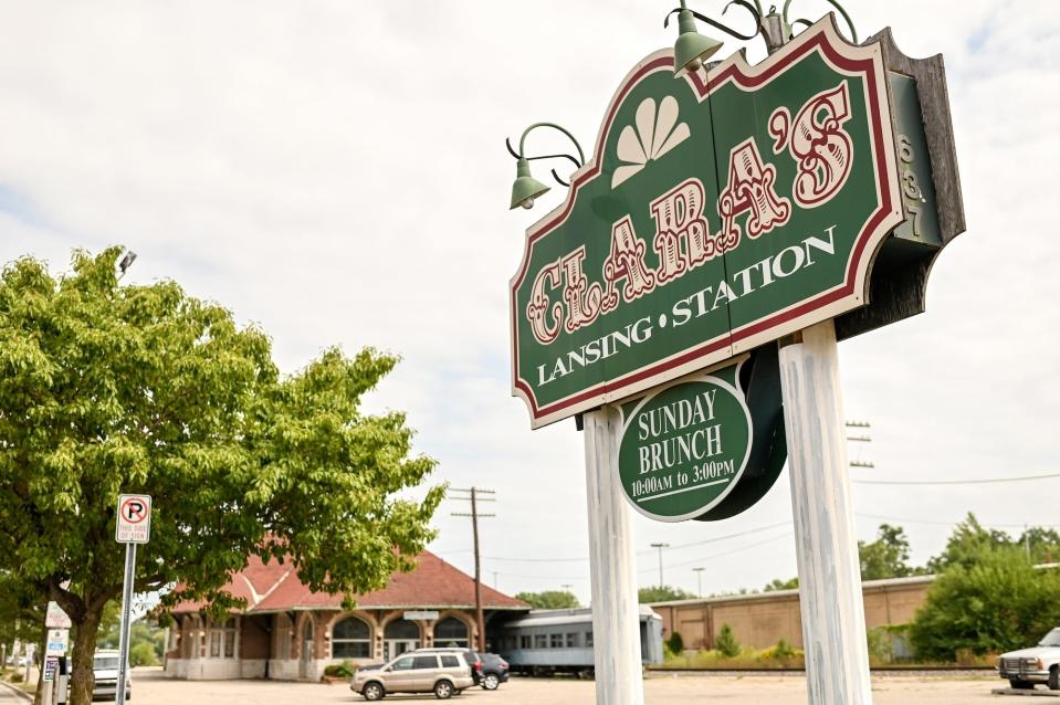 The former Clara's building on East Michigan Avenue in Lansing.