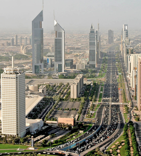 <p>Nº 7: Emiratos Árabes Unidos<br>64 microgramos de PM 2,5 por metro cúbico </p>