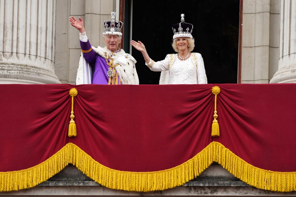 <h1 class="title">Their Majesties King Charles III And Queen Camilla - Coronation Day</h1><cite class="credit">Photo: Getty Images</cite>