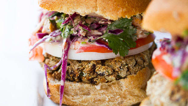 <p><a href="https://parade.com/31468/kathypatalskyandthekidscookmondayorg/black-bean-burgers-with-fiesta-slaw/" rel="nofollow noopener" target="_blank" data-ylk="slk:The Kids Cook Monday;elm:context_link;itc:0;sec:content-canvas" class="link ">The Kids Cook Monday</a></p>