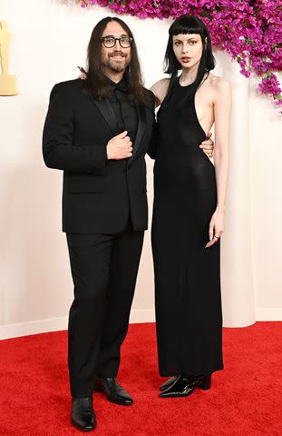 <p>Gilbert Flores/Variety via Getty</p> Sean Lennon and Kemp Muhl on March 10, 2024
