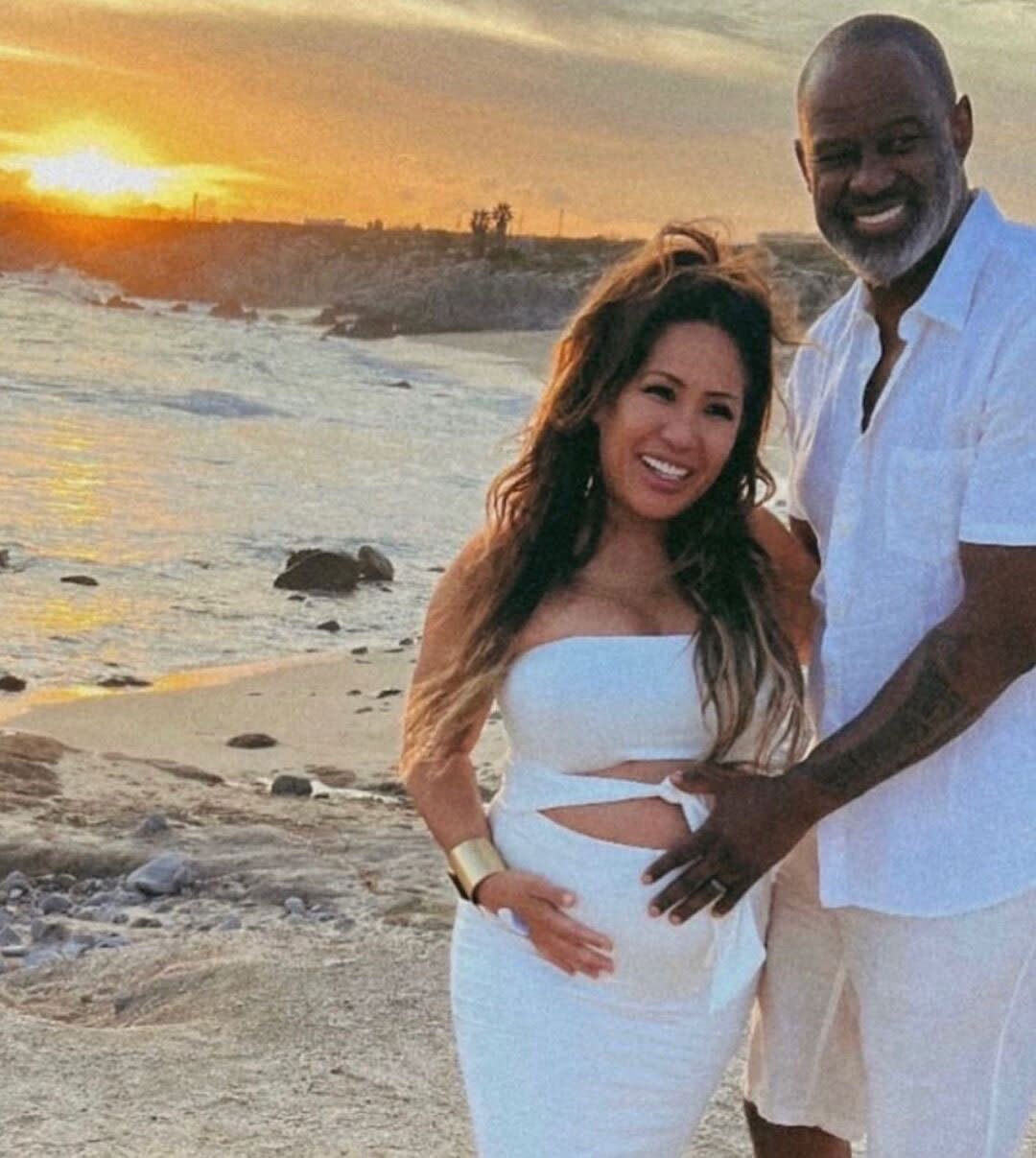 Brian McKnight Calls Wife Leilani His 'Hero' as They Reveal They're Expecting a Rainbow Baby