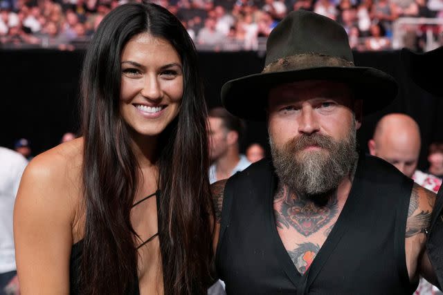 <p>Cooper Neill/Zuffa LLC</p> Zac Brown and Kelly Yazdi