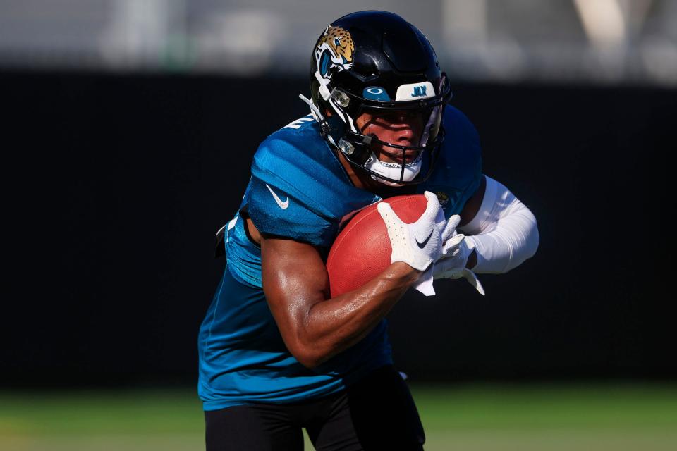 Jaguars returner Jamal Agnew is also a dangerous weapon on offense.