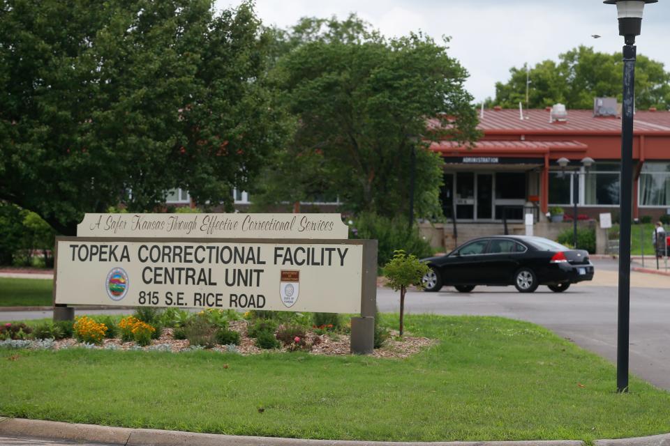 Michelle Renee Lamb, 81, as an inmate at Topeka Correctional Facility, shown here at 815 S.E. Rice Road.