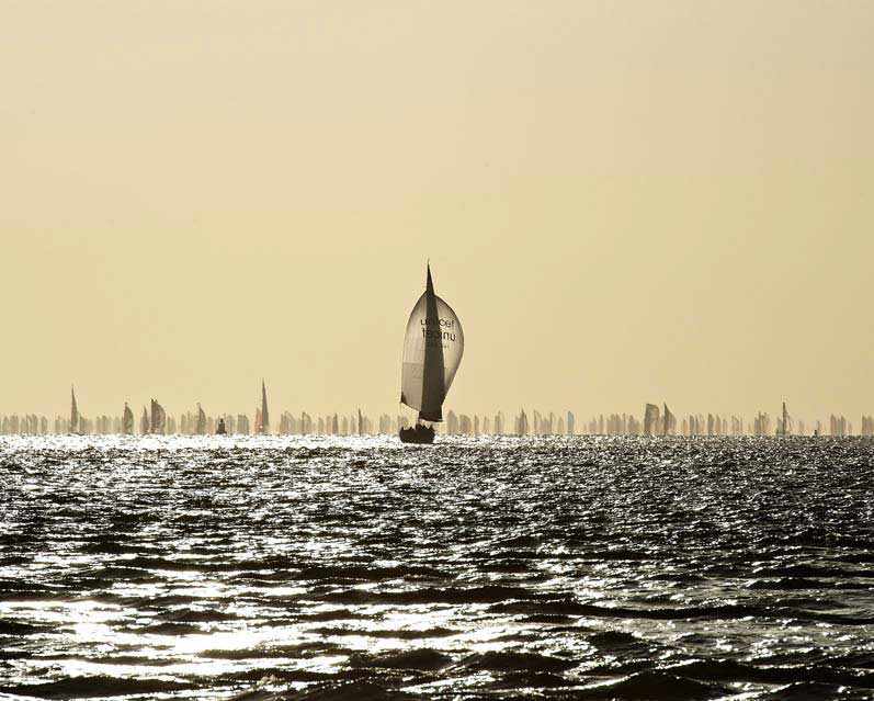 Baxter Bradford, Round the Island from Hurst Castle, Hampshire. Living The View, adult class - winner.