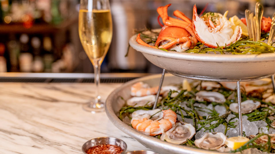 Settle in to a seafood tower. - Credit: Photo: courtesy Bar Benno