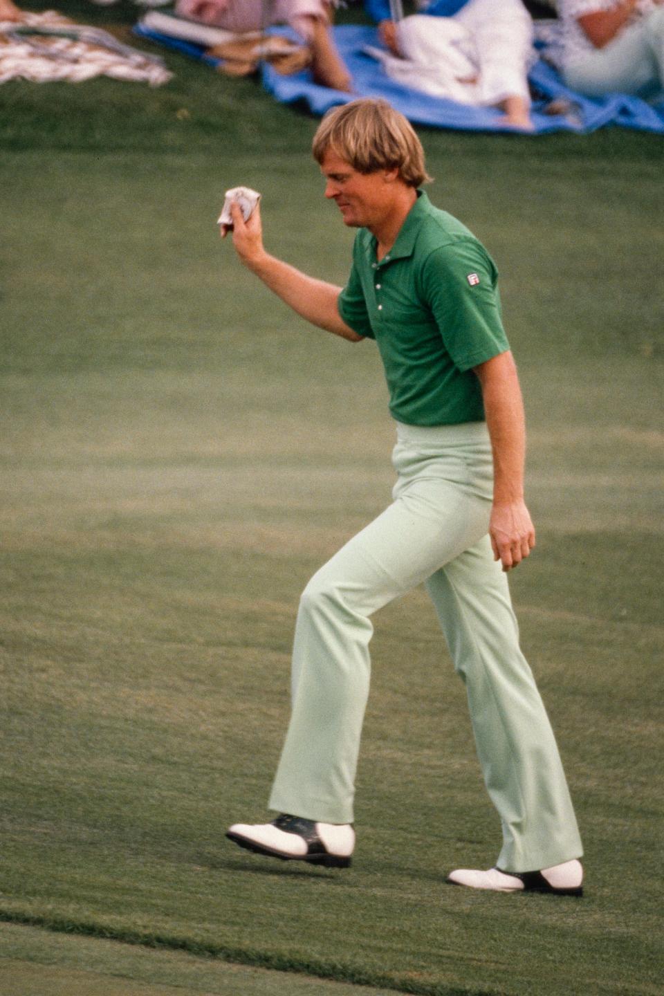 Johnny Miller tied with Jack Nicklaus for second place at the 1981 Masters.  Both finished two strokes behind Tom Watson.