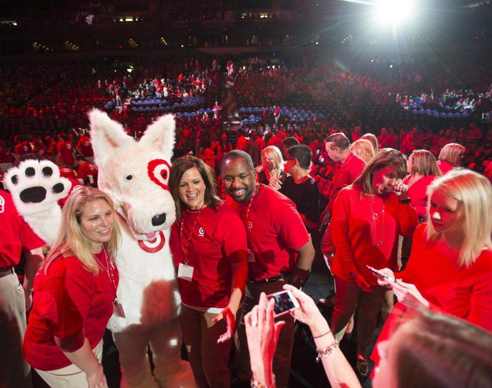 Target CEO Brian Cornell discussed the importance of equal gender representation across all levels of leadership (AP Photo/Craig Lassig).