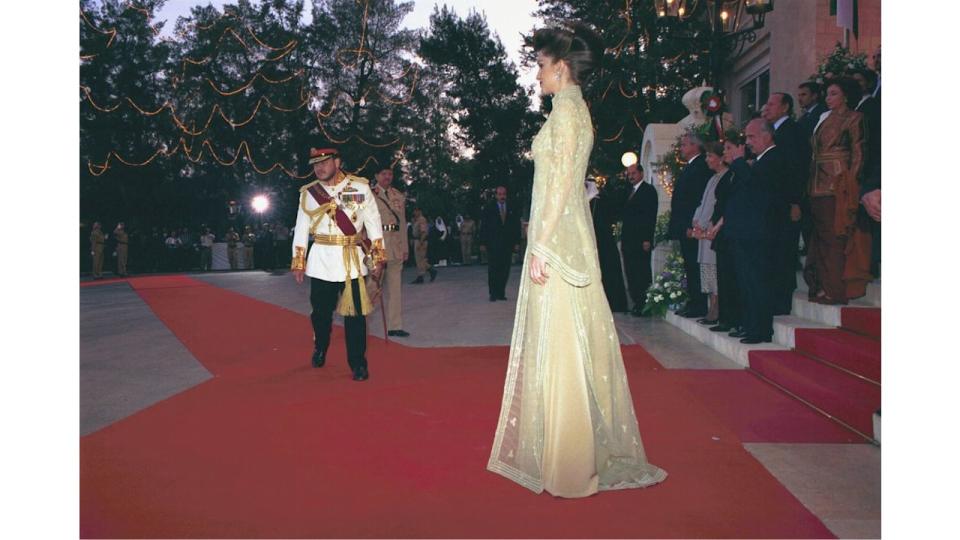 Arrival of King Abdullah and Queen Rania at Raghadan Palace