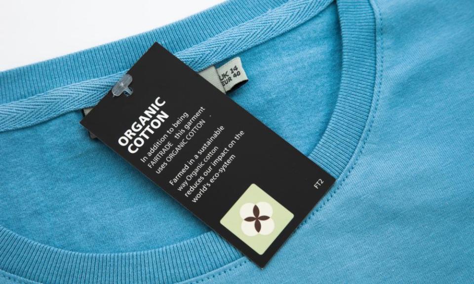 Organic fairtrade cotton clothing label