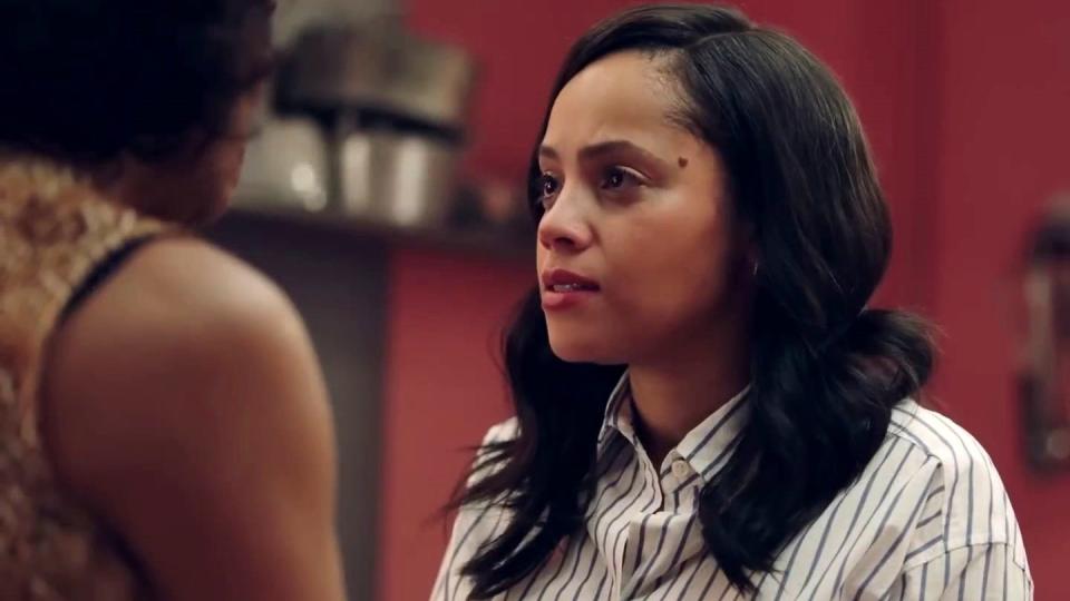 Bianca Lawson as Darla upset in Queen Sugar season 7