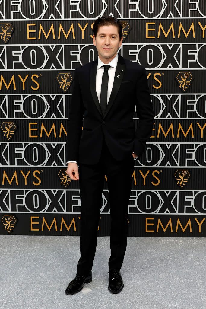 michael zegen at 75th primetime emmy awards