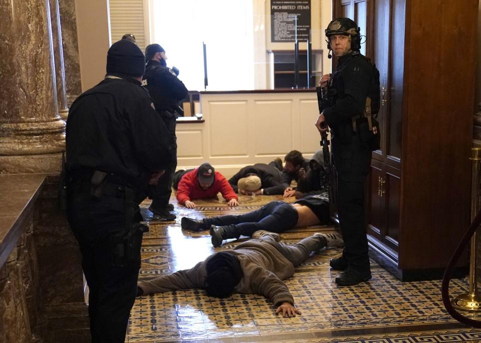 See the Startling Images From When the Pro-Trump Mob Breached the U.S. Capitol Today