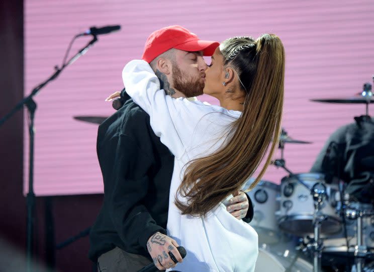 Mac Miller and Ariana Grande at the One Love Manchester benefit concert