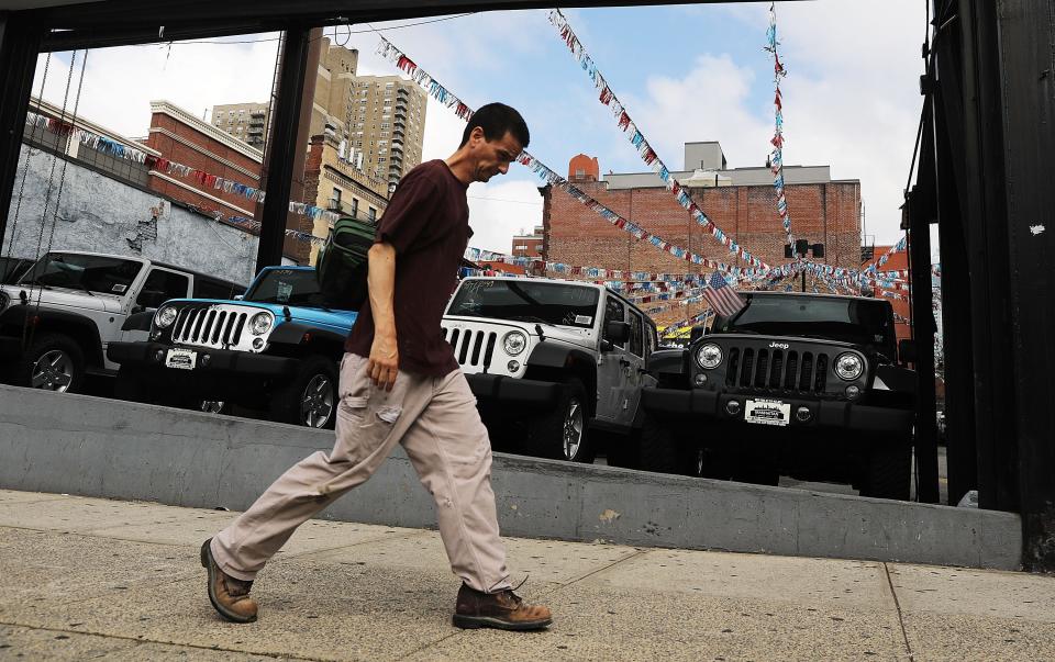 Jeep dealership in New York City