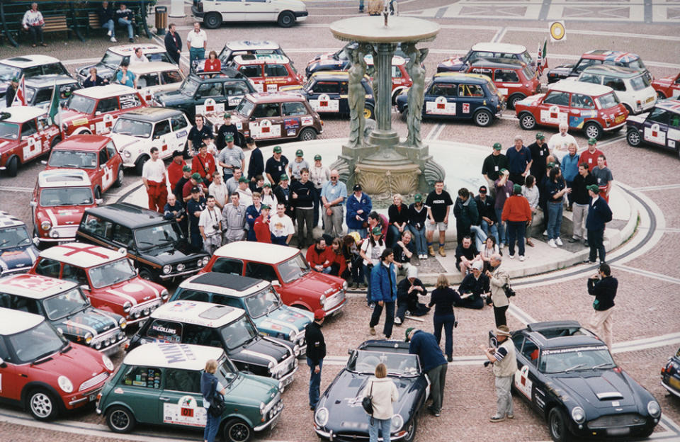 The Minis in Rimini (Kenjay Savvy/PA Real Life)