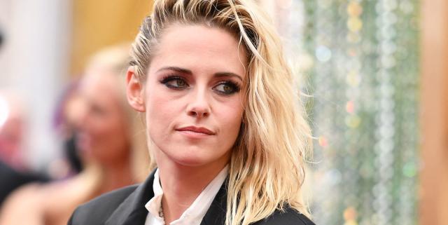 kristen stewart 2022 hair blonde