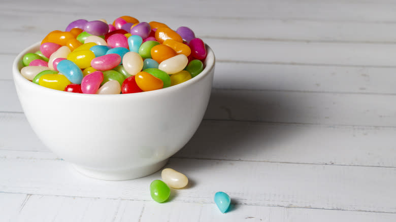 Bowl of jelly beans