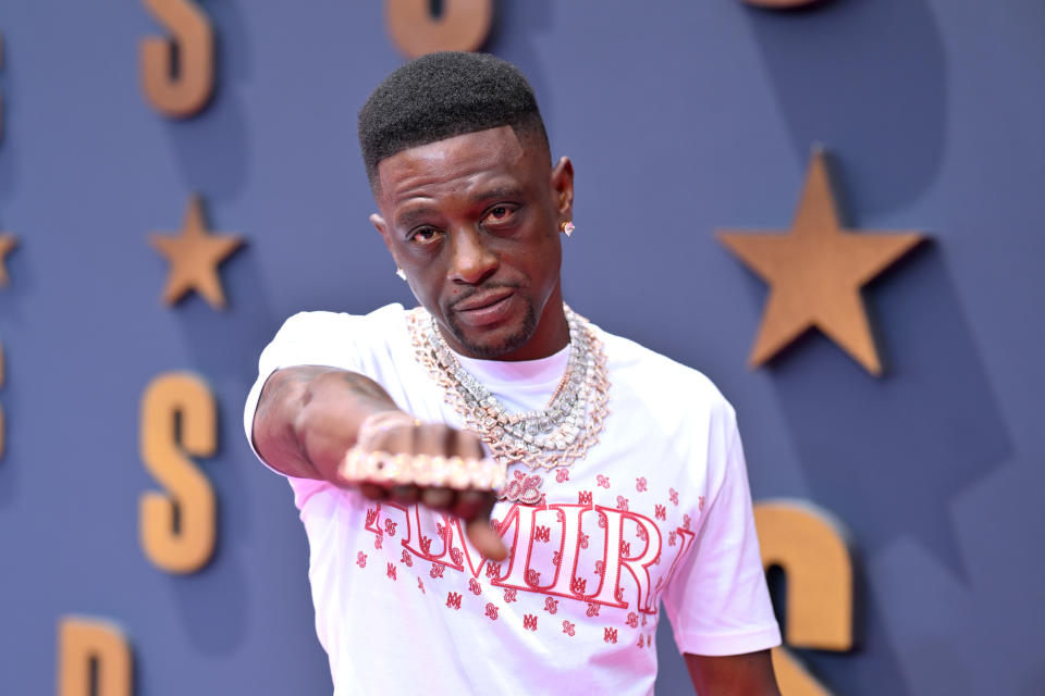 Boosie Badazz Wearing Amiri T-Shirt