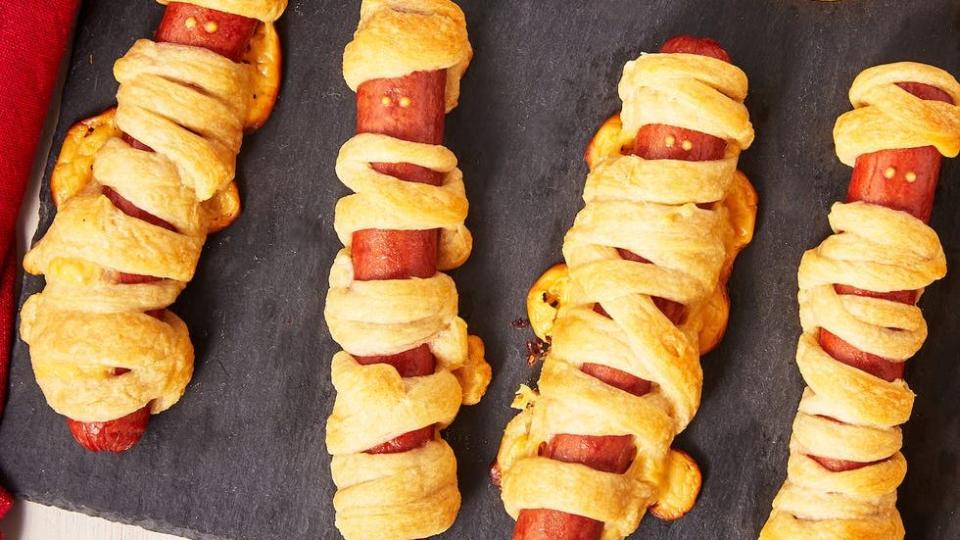 mummy hot dogs