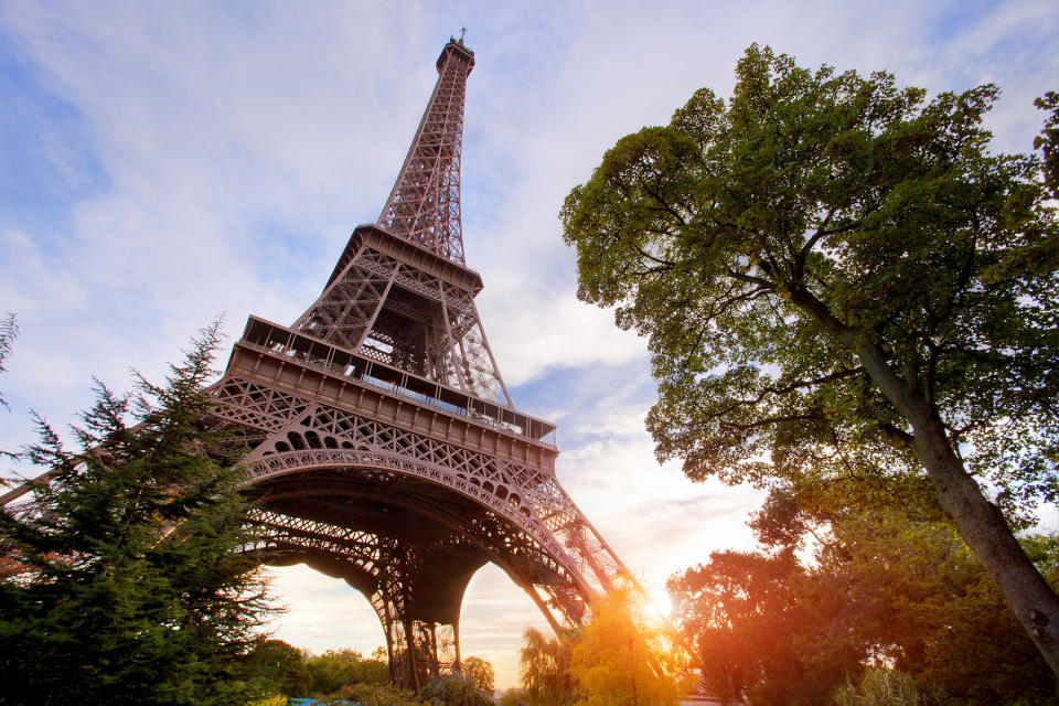 The Eiffel Tower in Paris