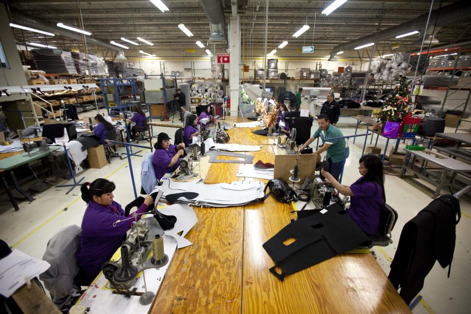 Ciudad Juarez maquiladora factory textile Mexico workers manufacturing