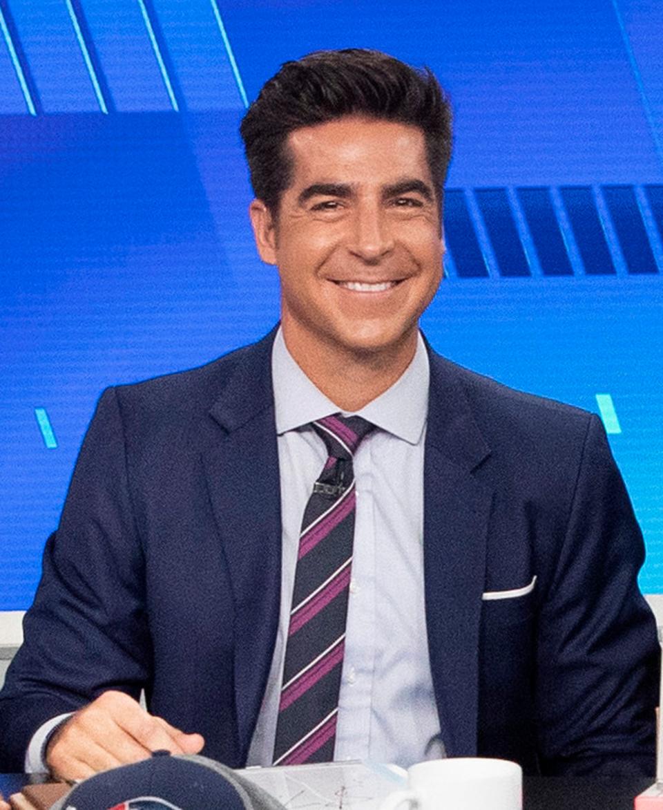 Jesse Watters, seen here not being too bright.
