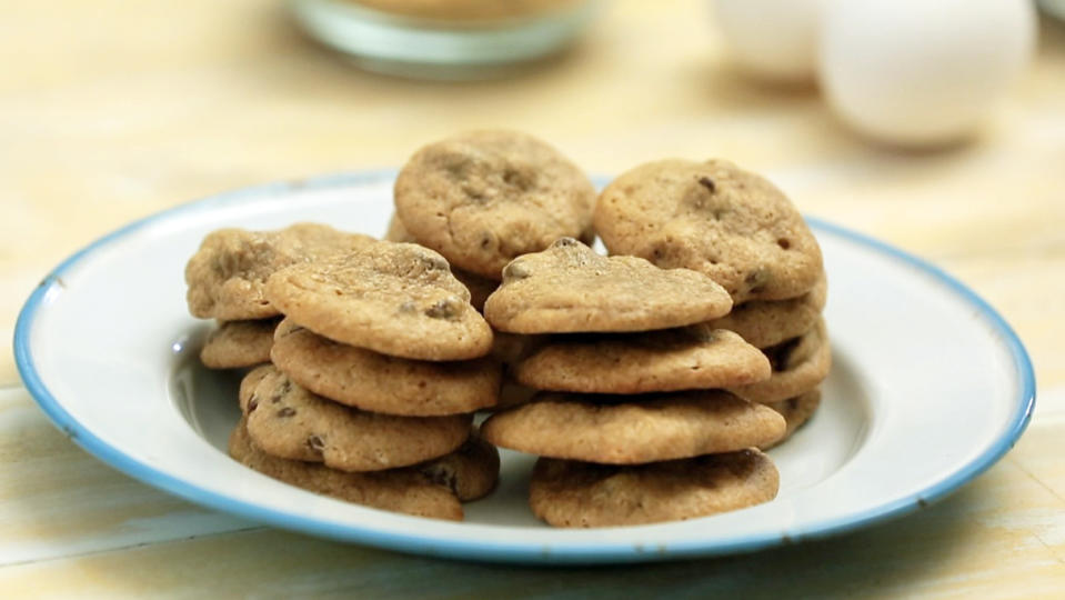 Five-Ingredient Chocolate Chip Cookies