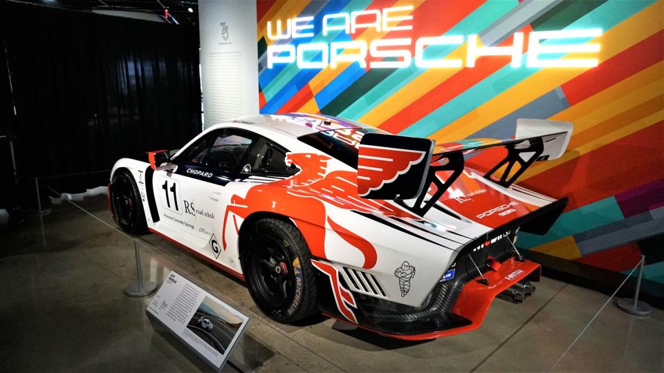 porsches at the petersen