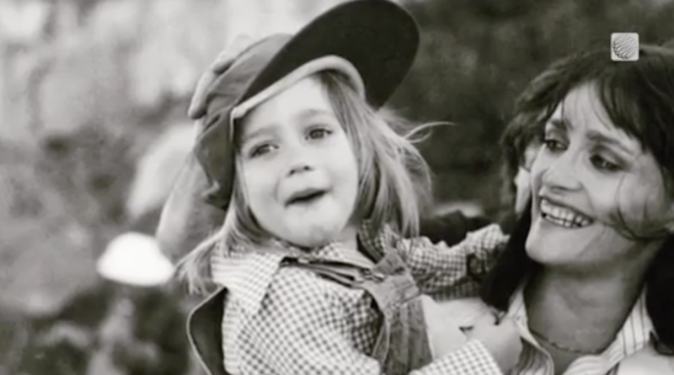 IR Screenshot: Margot Kidder, who famously played Lois Lane, seen here with her daughter Maggie McGuane