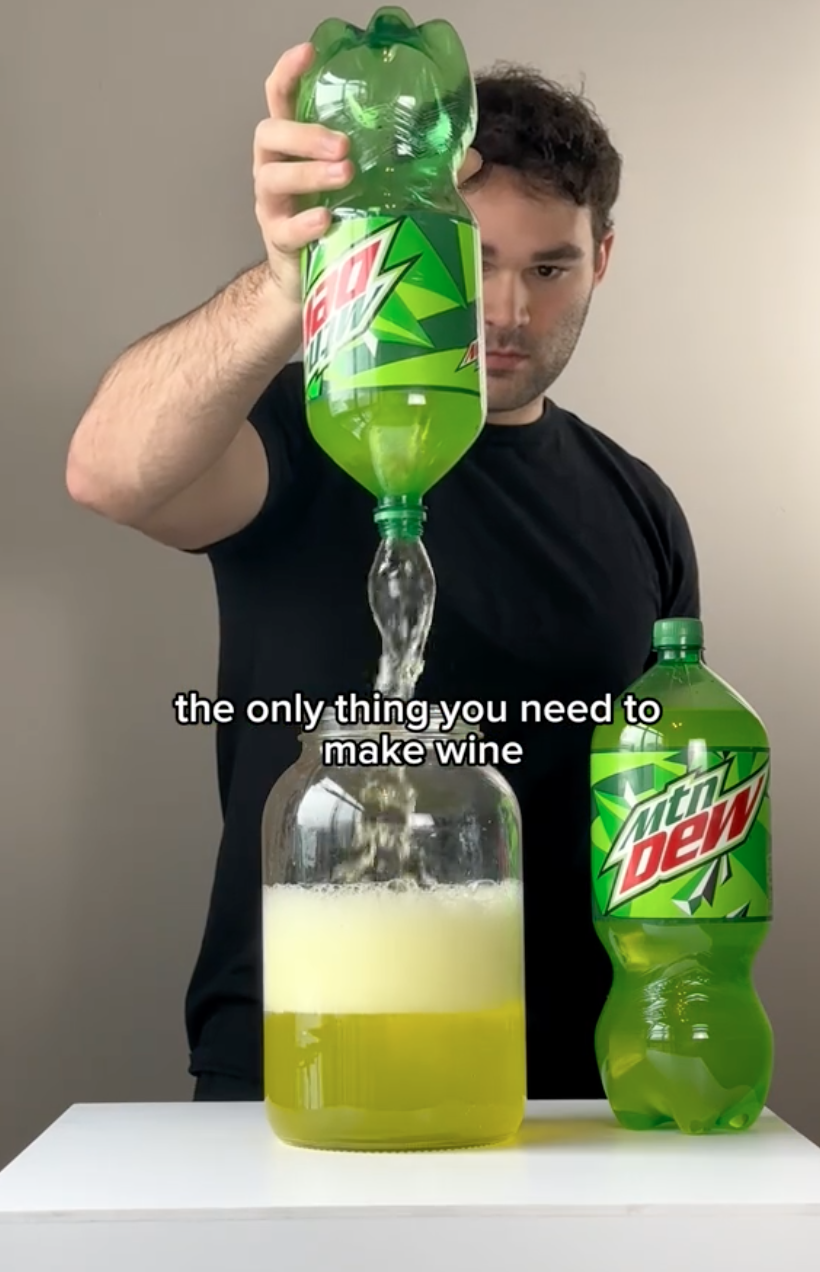 mountain dew wine