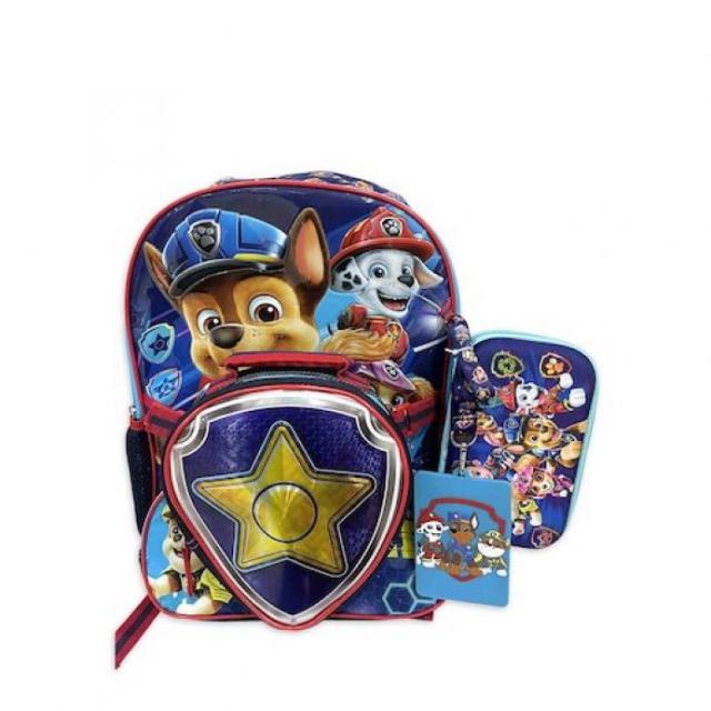 Nickelodeon Paw Patrol Movie Soft Zipper Pencil Case Kids School Stationery