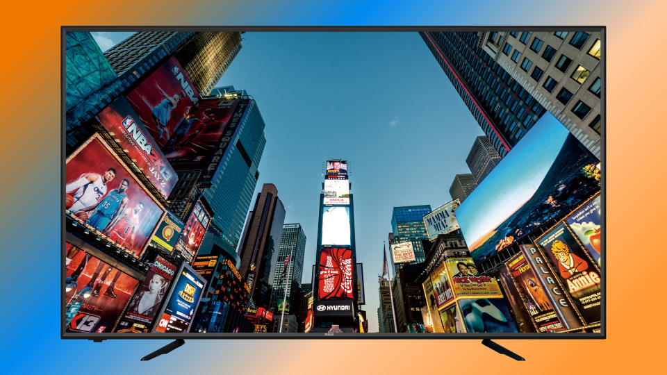 A big TV gets a big discount — save $132! (Photo: Walmart)